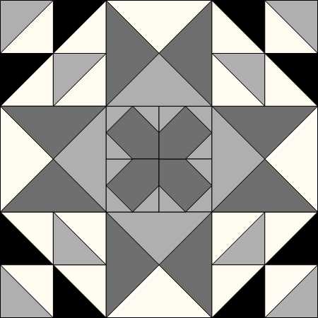 Dew Drops Free Quilt Block Pattern and Cutting Guide