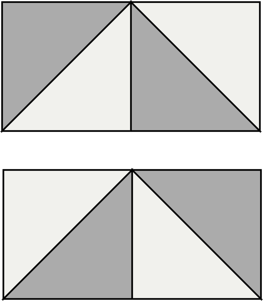 Scrappy half square triangles and squares half square triangle units