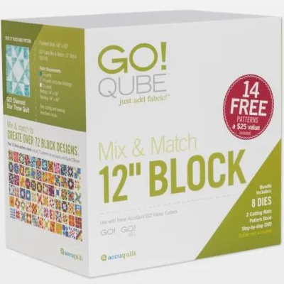 AccuQuilt 12" Qube Mix and Match