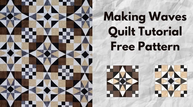 Making Waves quilt tutorial